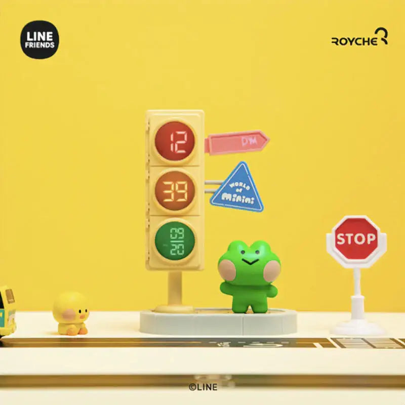 Royche x Line Friends - Minini Digital Desk Clock - Royche - Clock - Harumio