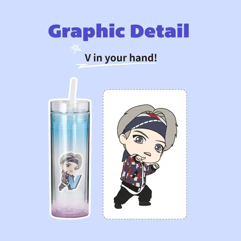 BTS - TinyTAN x TIYE - Icecup Tumbler - BTS - Home & Living - Harumio