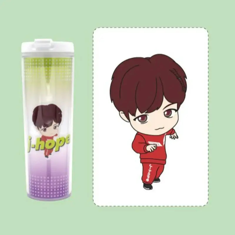 BTS - TinyTAN - Double Cold Tumbler - BTS - Tumbler - Harumio