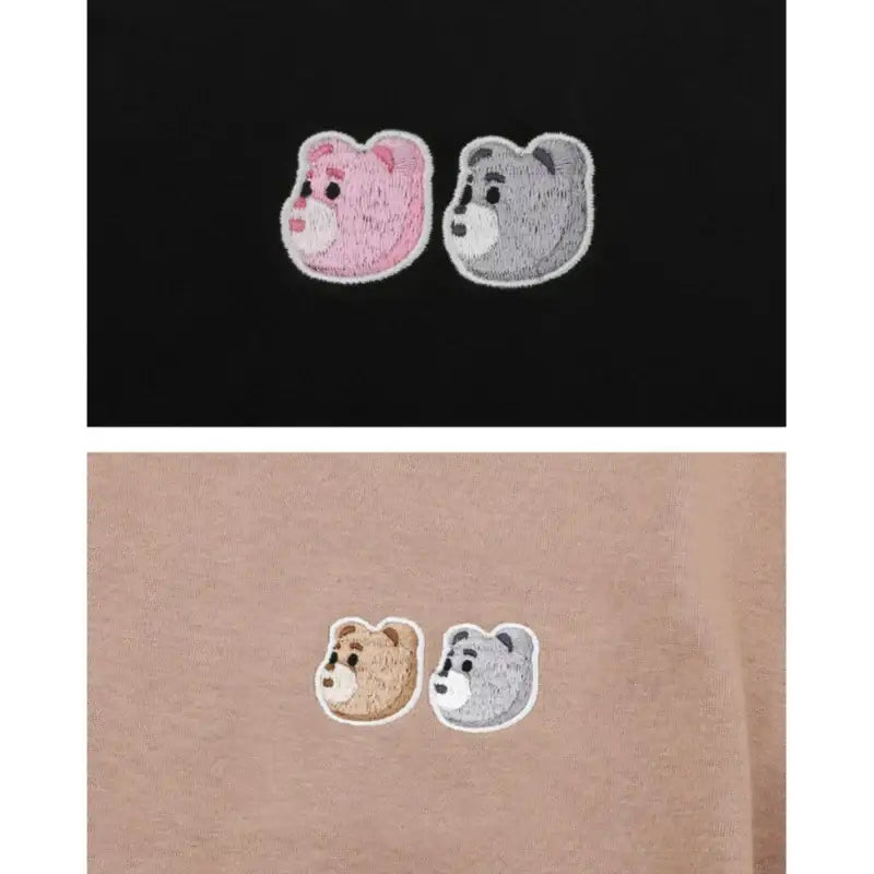 Bellygom x Ambler - Twin Bellygom Unisex Overfit Sweatshirt - Bellygom x Ambler - Sweatshirt - Harumio