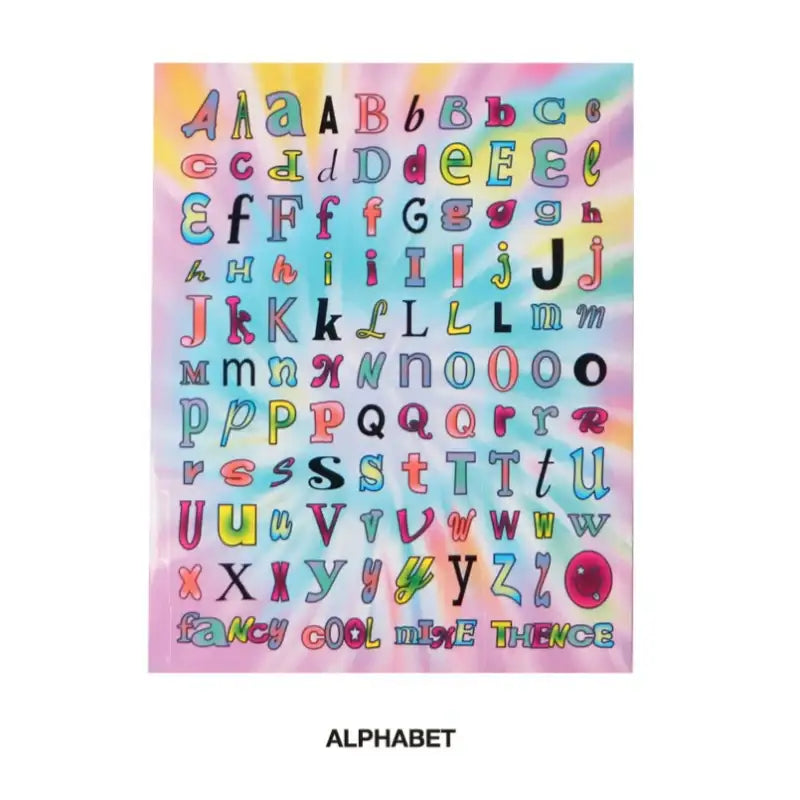 THENCE - Letter Sticker Set Ver.8 - THENCE - Stickers - Harumio