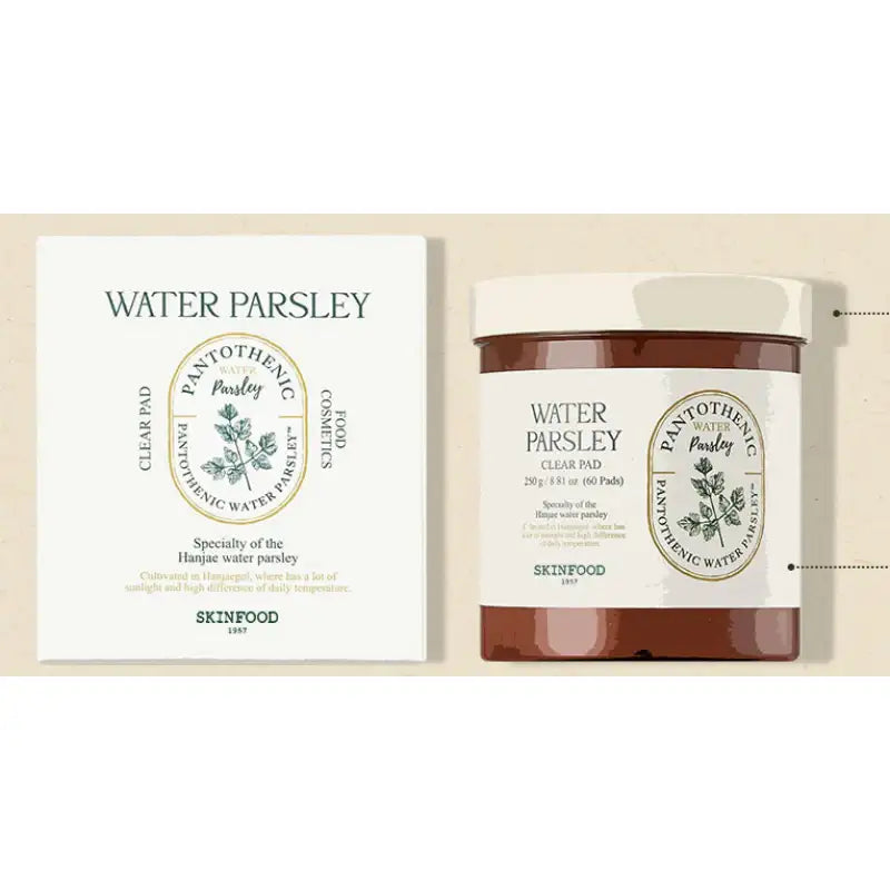 SKINFOOD - Water Parsley Clear Pad Special Set - SKINFOOD - Face Pads - Harumio