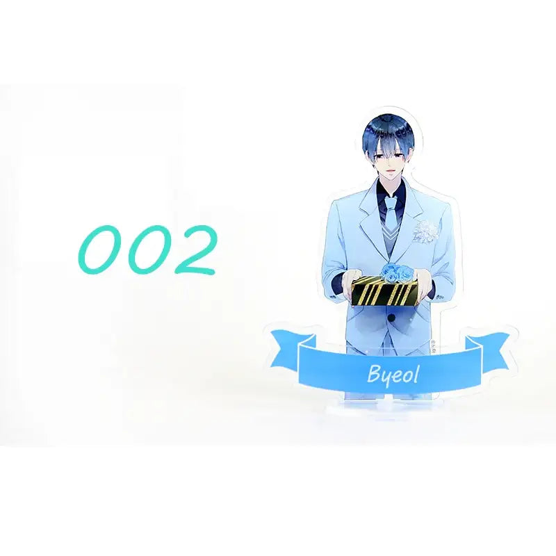 Excuse Me, but the World Will Be Gone for a While - 'White Day' Acrylic Stand - Webtoon Shop - Acrylic Stand - Harumio