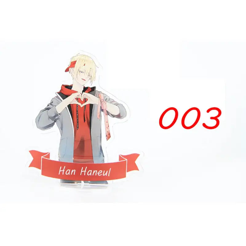 Excuse Me, but the World Will Be Gone for a While - 'White Day' Acrylic Stand - Webtoon Shop - Acrylic Stand - Harumio