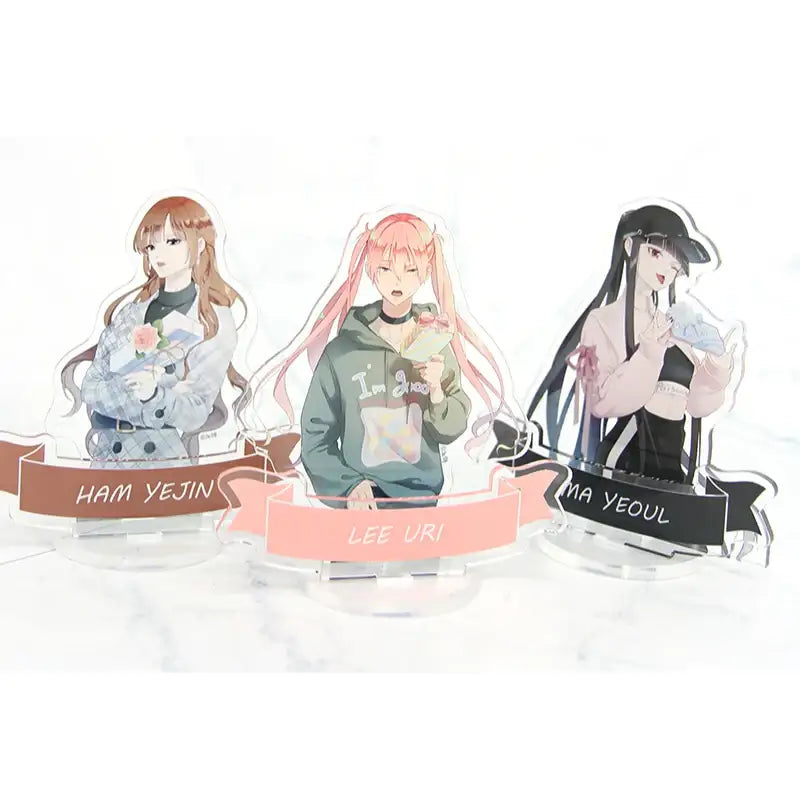 Excuse Me, but the World Will Be Gone for a While - 'Valentine's Day' Acrylic Stand - Webtoon Shop - Acrylic Stand - Harumio