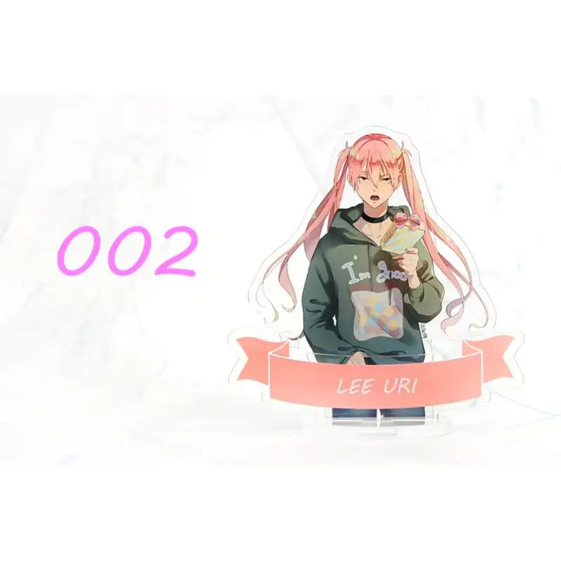 Excuse Me, but the World Will Be Gone for a While - 'Valentine's Day' Acrylic Stand - Webtoon Shop - Acrylic Stand - Harumio