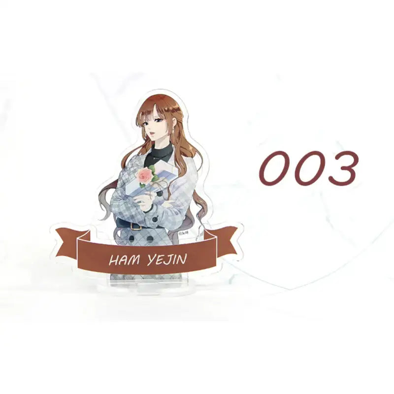 Excuse Me, but the World Will Be Gone for a While - 'Valentine's Day' Acrylic Stand - Webtoon Shop - Acrylic Stand - Harumio