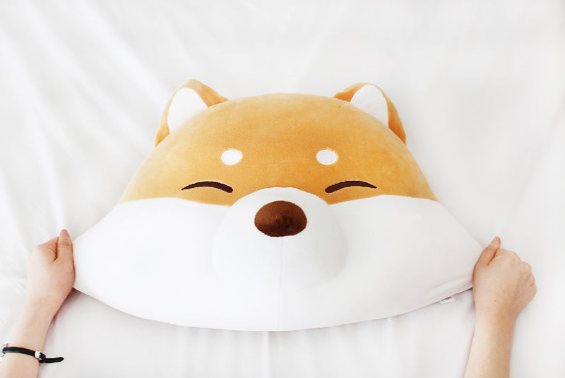 Mochi Mochi - Shiba & Husky Face Cushion