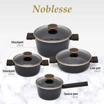 Neoflam - Noblesse Low Pot 24cm - Neoflam - Low Pot - Harumio