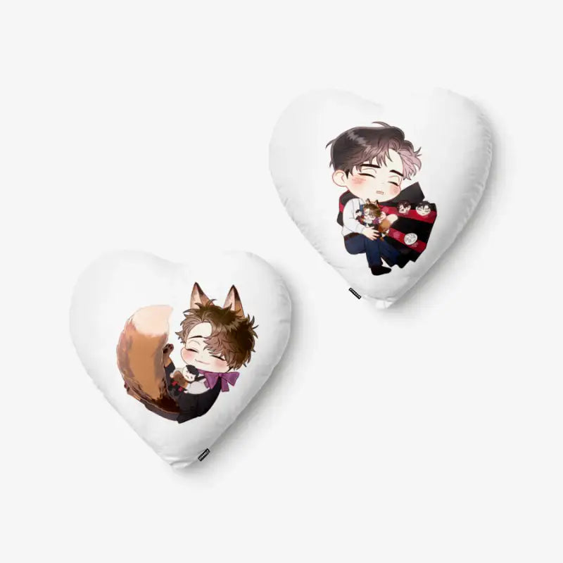 Mad Place - Fox Ideun Heart Cushion - Junah COMICS - Accessories - Harumio