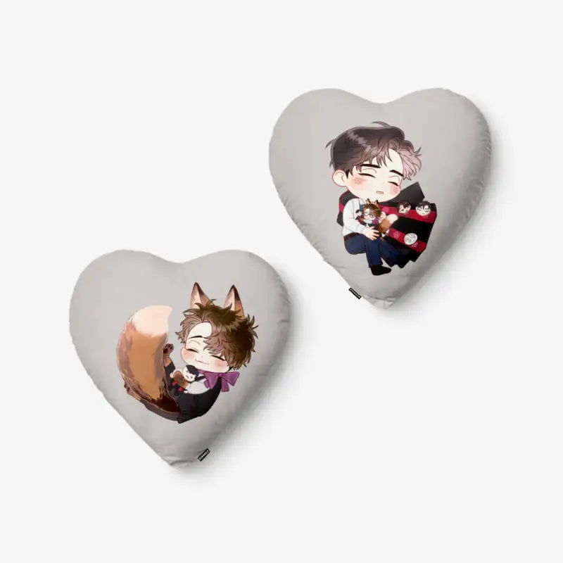 Mad Place - Fox Ideun Heart Cushion - Junah COMICS - Accessories - Harumio
