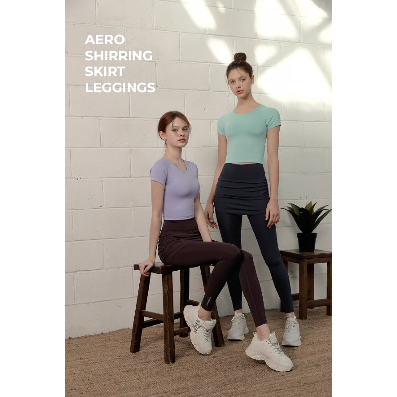 Xexymix - Aero Shirring Skirt Leggings