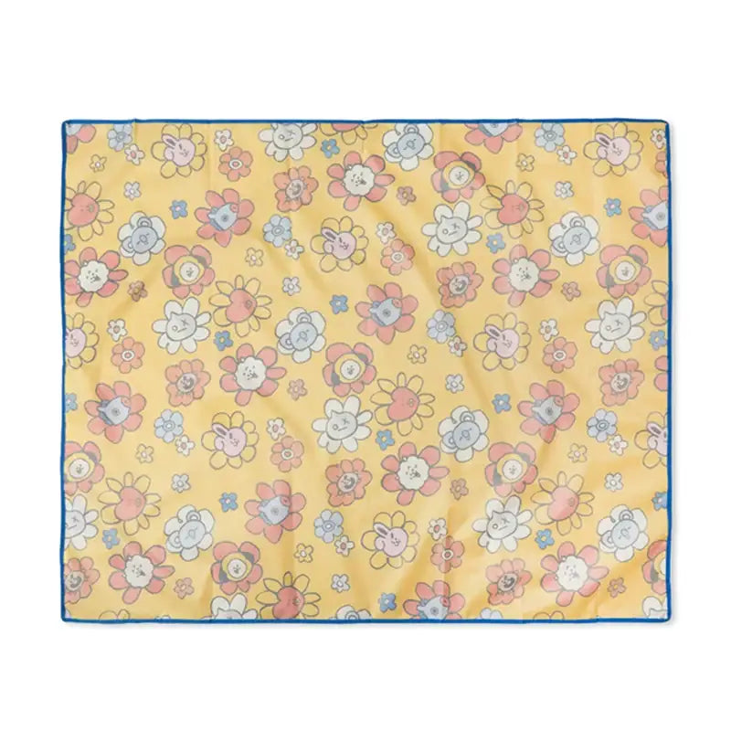 BT21 - Flower Collection - Picnic Mat Set - BT21 - Picnic Mat - Harumio