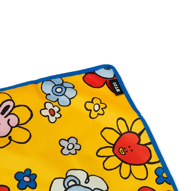 BT21 - Flower Collection - Picnic Mat Set - BT21 - Picnic Mat - Harumio