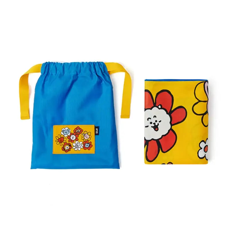BT21 - Flower Collection - Picnic Mat Set - BT21 - Picnic Mat - Harumio