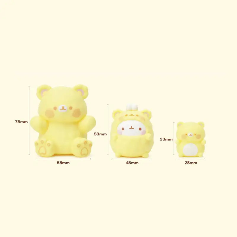 Molang - Fluffy Friends Figure Set - Molang - Figure - Harumio