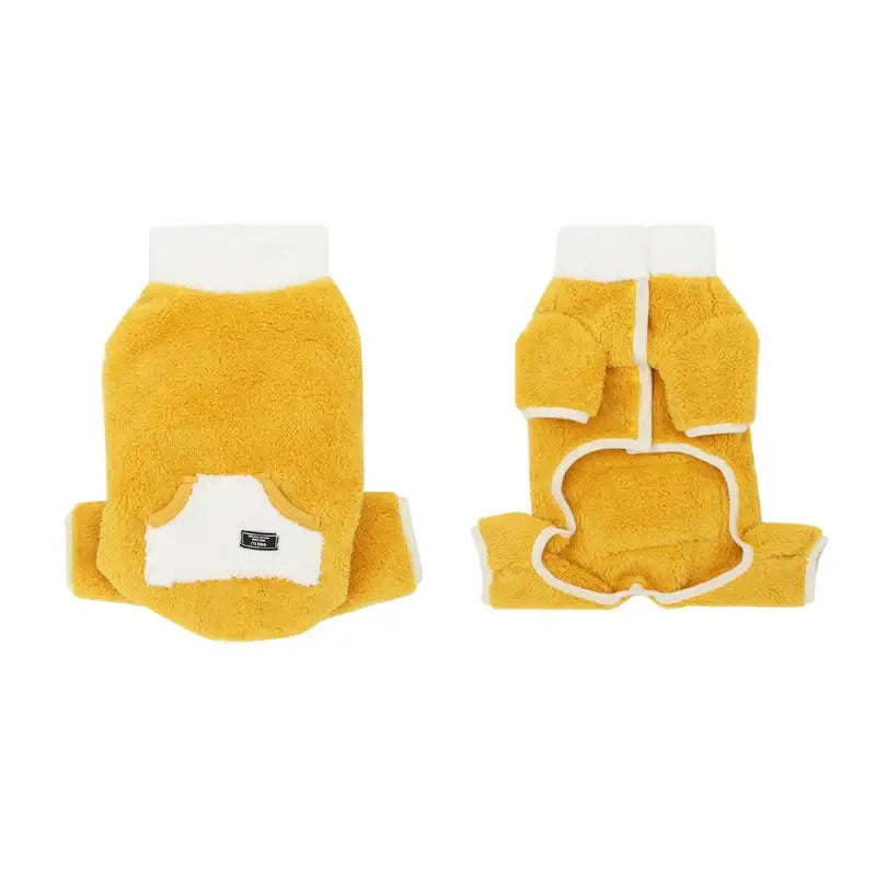 ITSDOG - Pet Two Tone Boa Warm Up Suit - ITSDOG - Pet Clothes - Harumio