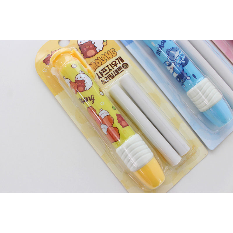 Molang - Sharp Eraser Set
