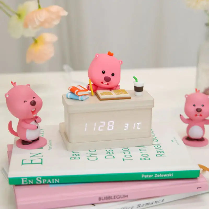 Bo Friends x Zanmang Loopy - Table Clock - Bo Friends - Table Clock - Harumio