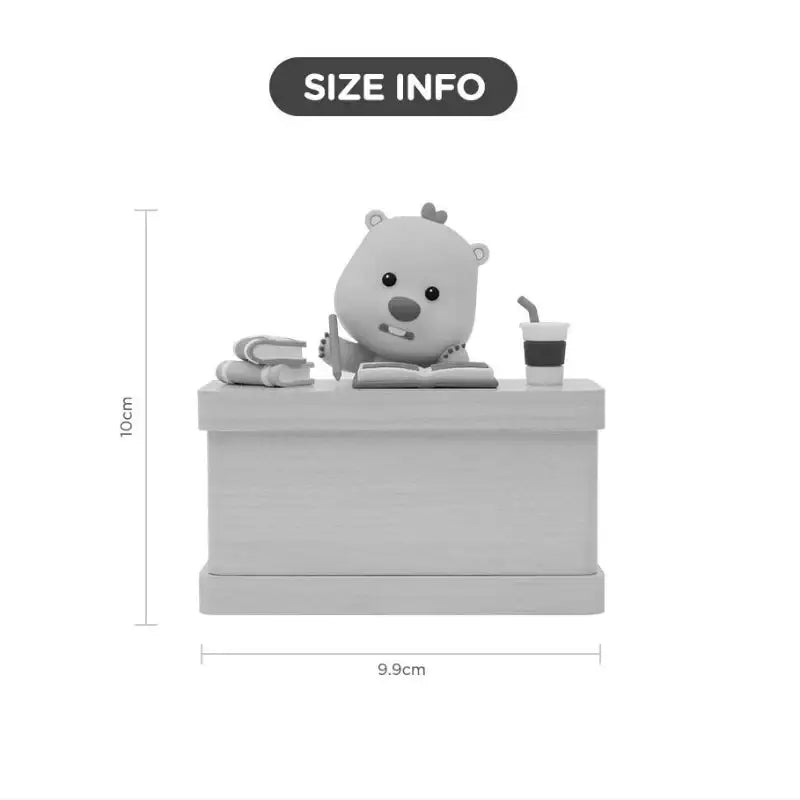 Bo Friends x Zanmang Loopy - Table Clock - Bo Friends - Table Clock - Harumio