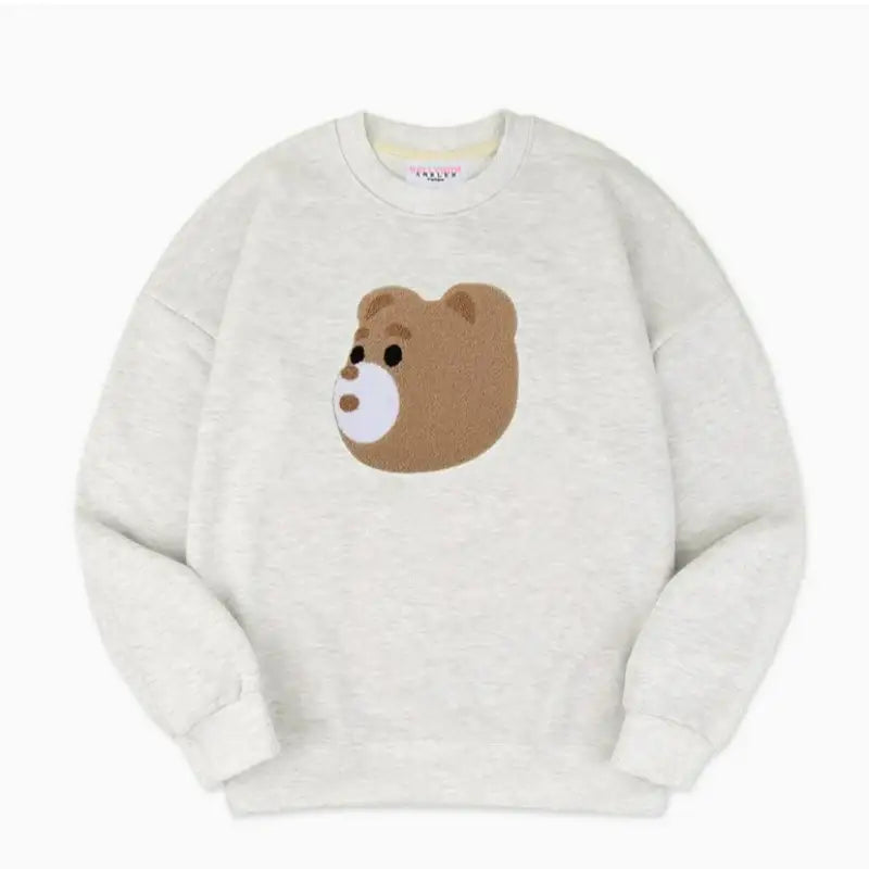 Bellygom x Ambler - Bellygom Face Unisex Overfit Sweatshirt - Bellygom x Ambler - Sweatshirt - Harumio