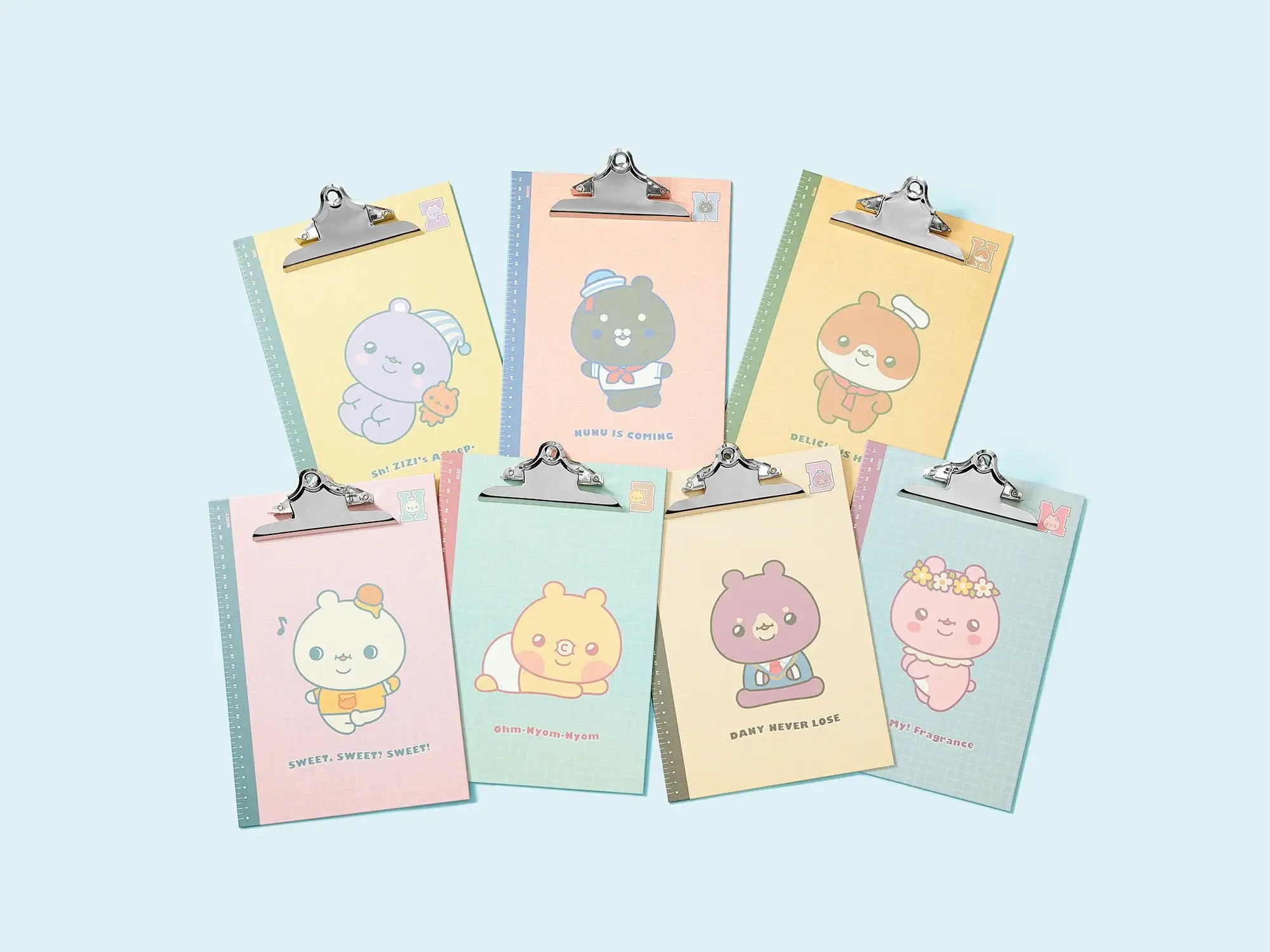 TWOTUCKGOM x MONSTA X - Clipboard - TWOTUCKGOM - Stationery - Harumio